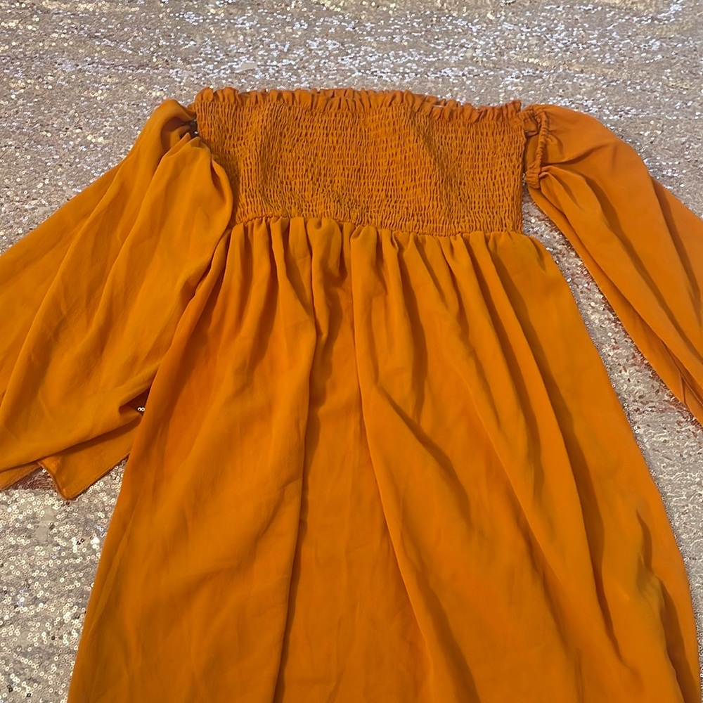 Orange Summer Dress